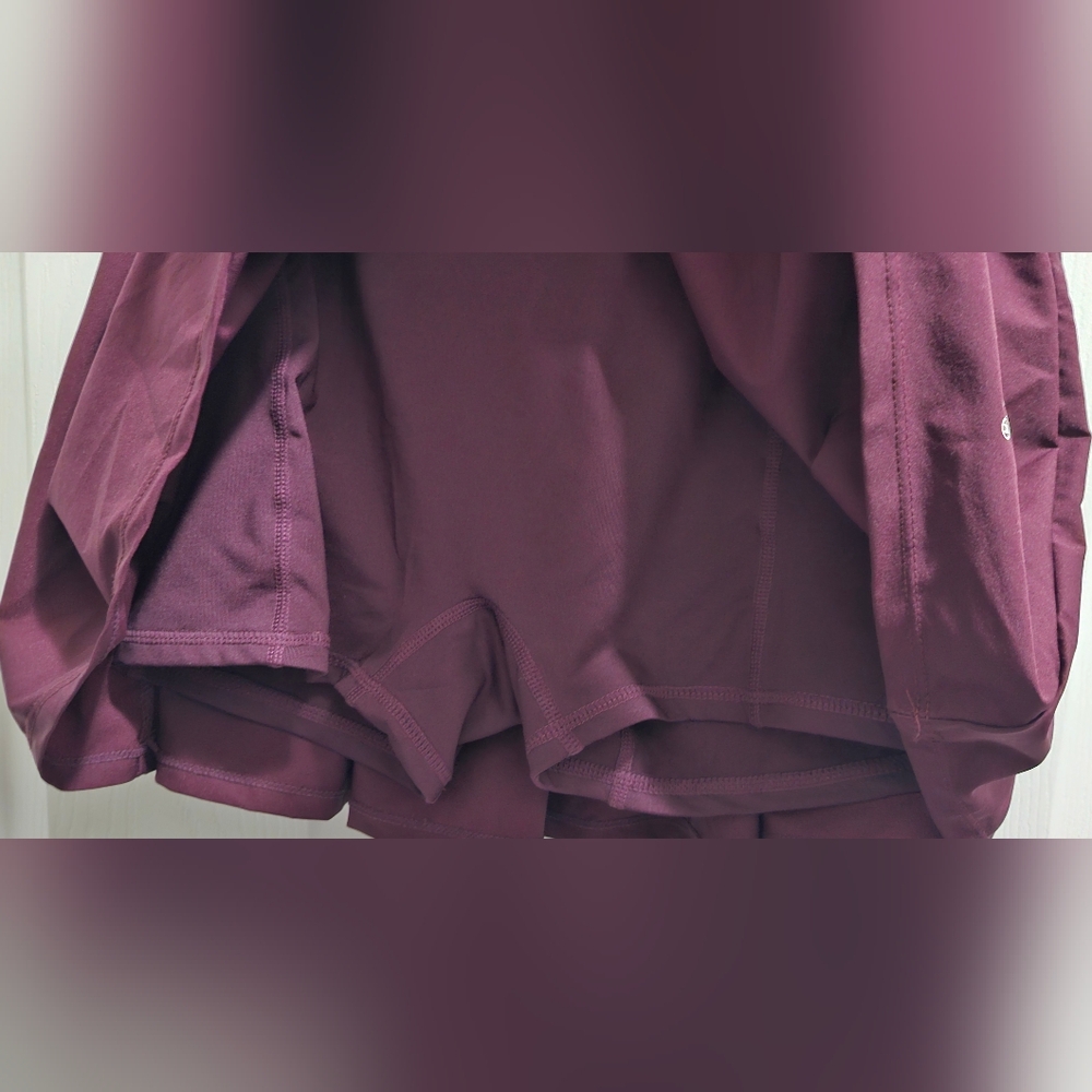Texas A&M Aggies maroon pleated tennis skirt with built in shorts women'… - Picture 6 of 9